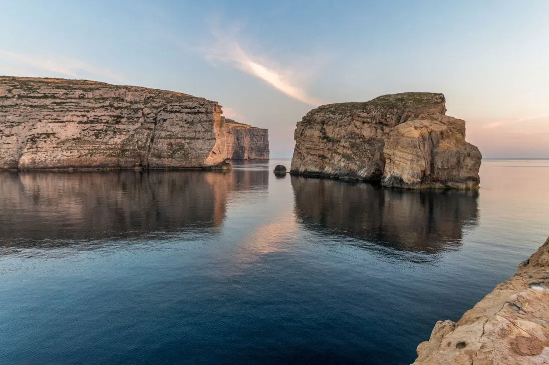 Dwejra y el Mar Interior, La Valeta