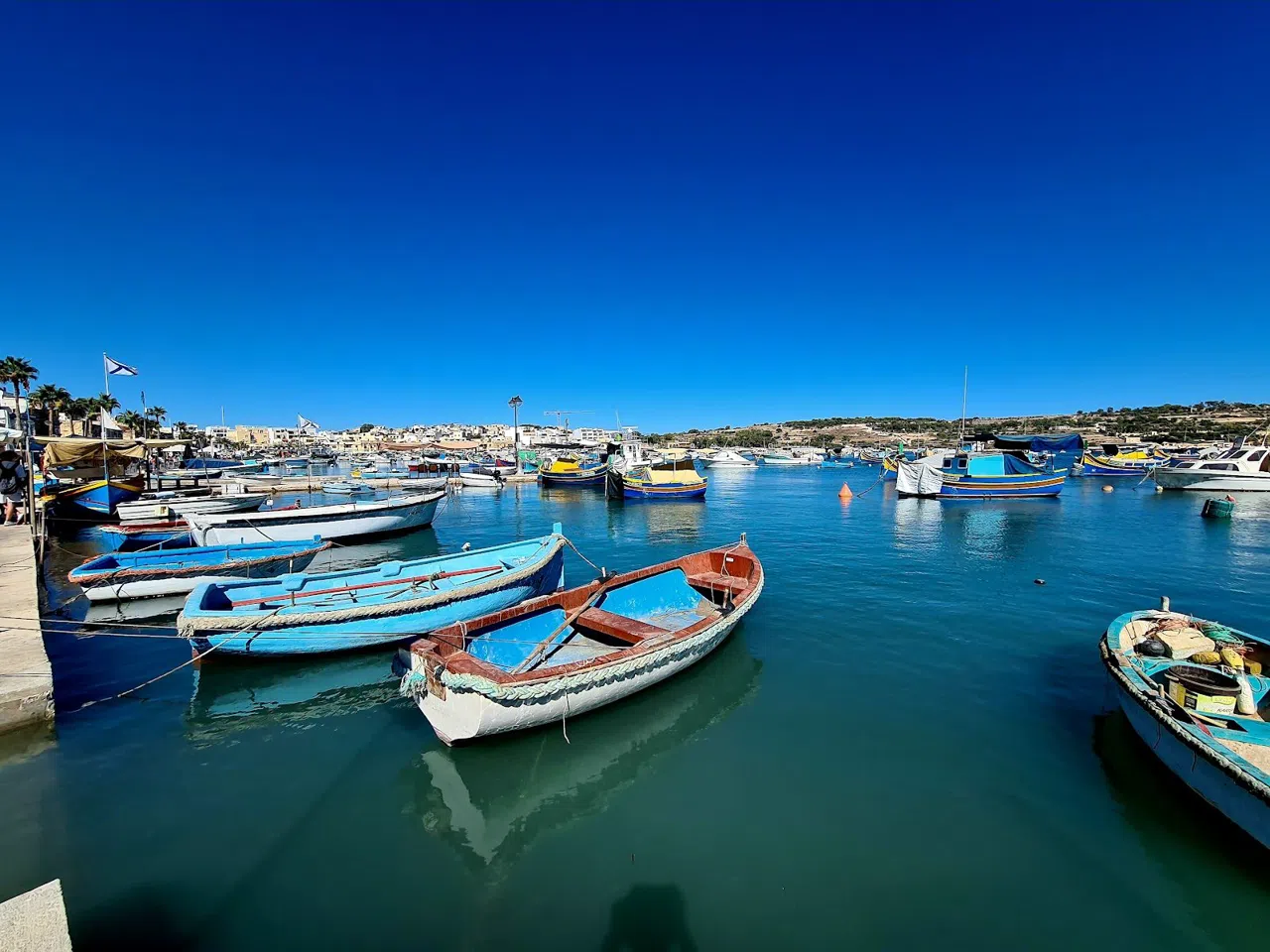 Einen langsamen Morgen in Marsaxlokk von Valletta aus verbringen