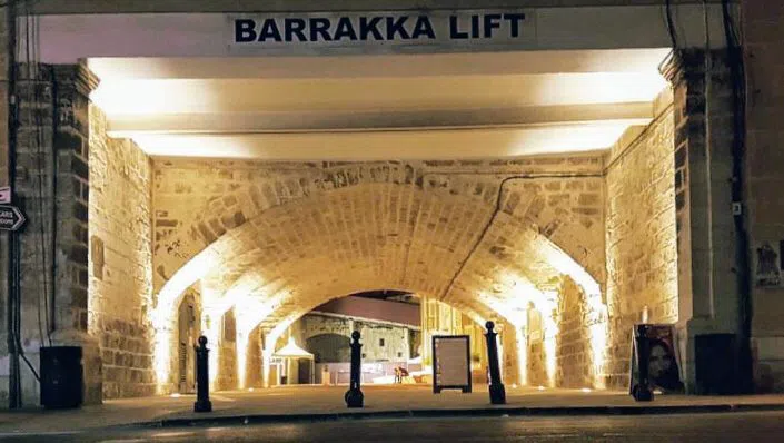 Barrakka Lift, Valletta