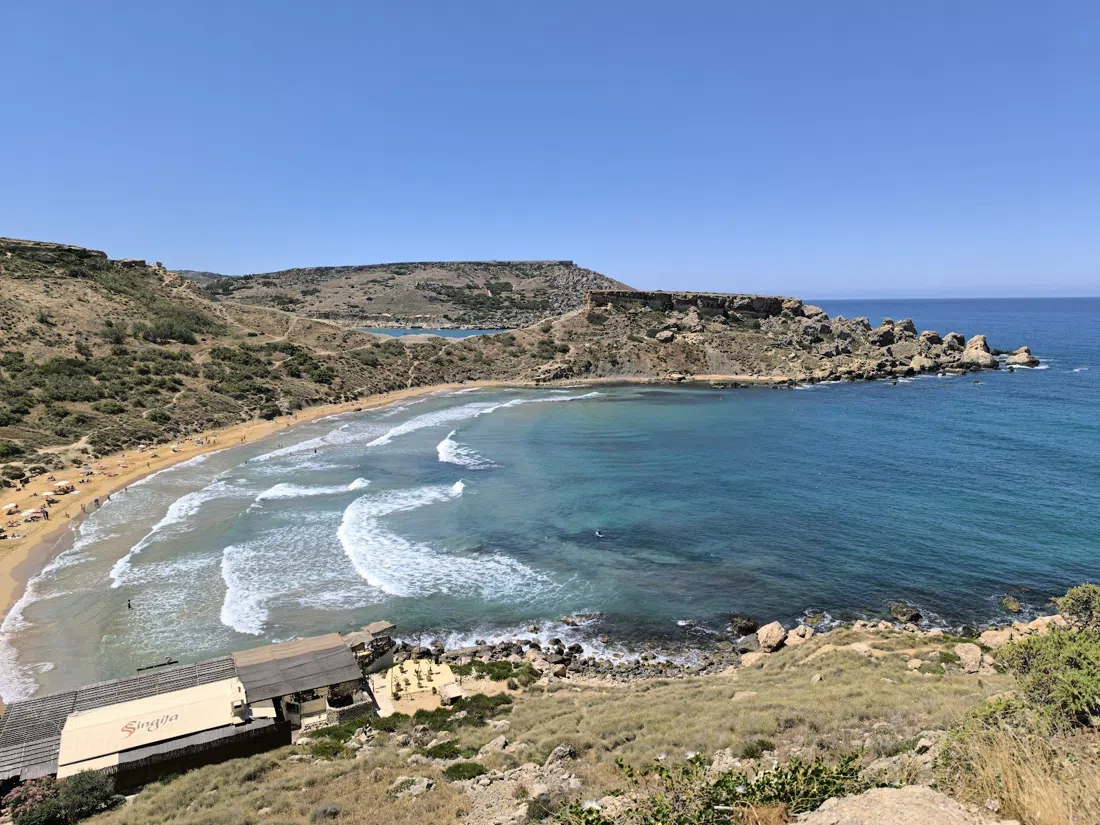 Għajn Tuffieħa (Riviera Bay), Valletta