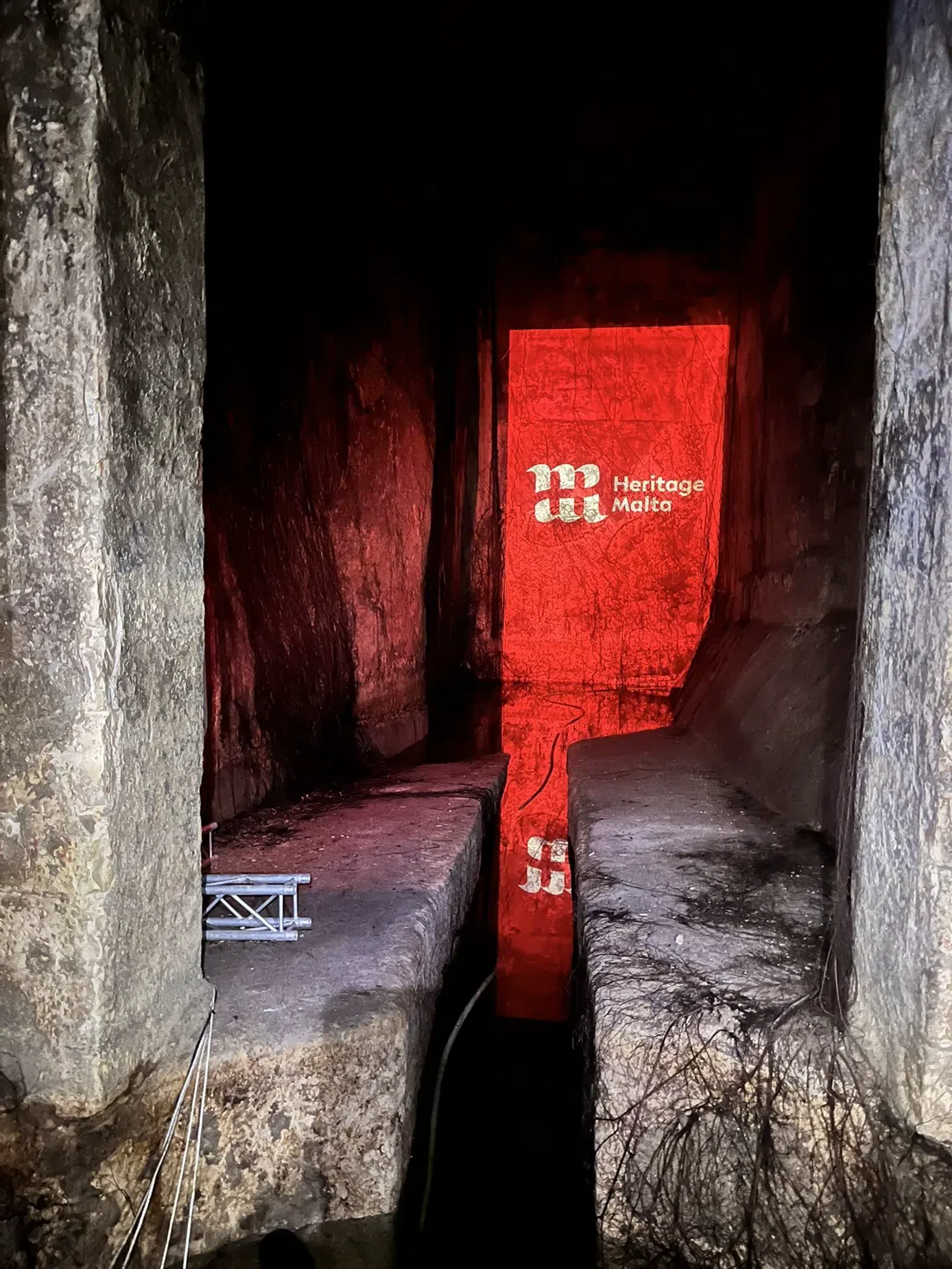 Valletta Fortifications & the rock-cut City Ditch, Valletta