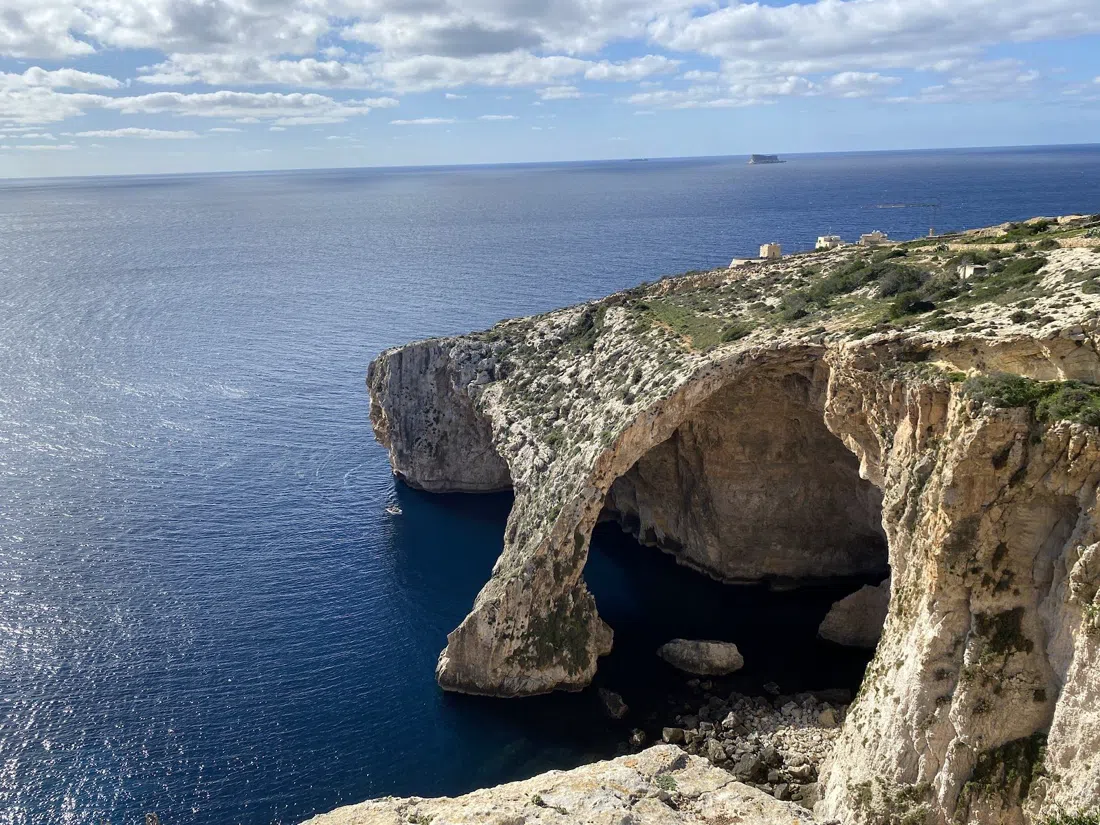 Blue Wall and Grotto Viewpoint (Panorama-utsiktspunkt), Valletta