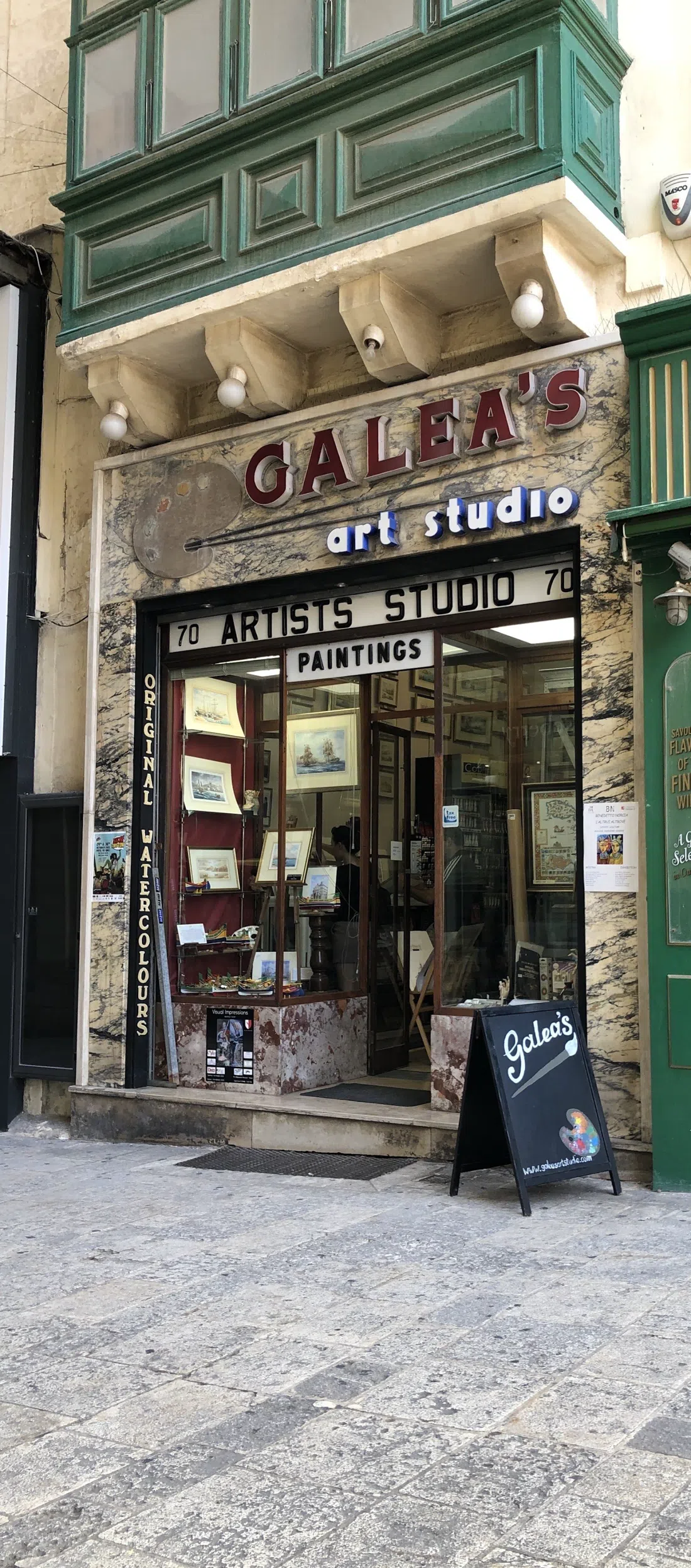 Galea's Art Studio, Valletta