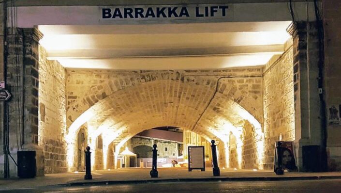 Barrakka Lift, Valletta