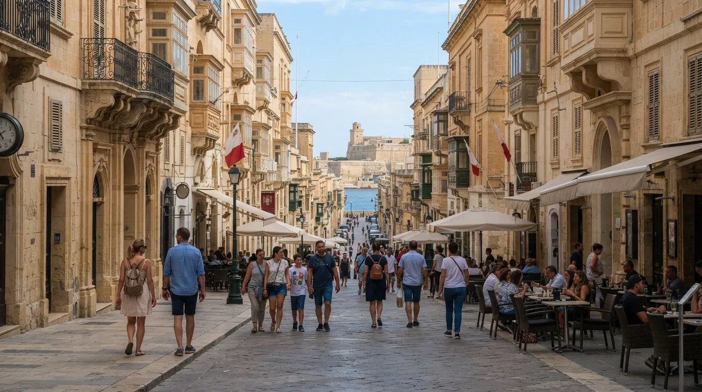 Republic Street & City Gate, Valletta: the capital’s ceremonial spine